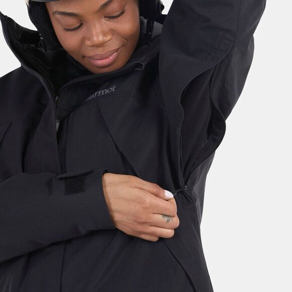 Marmot NWT Glades Insulated Jacket Black Large - Picture 4 of 10